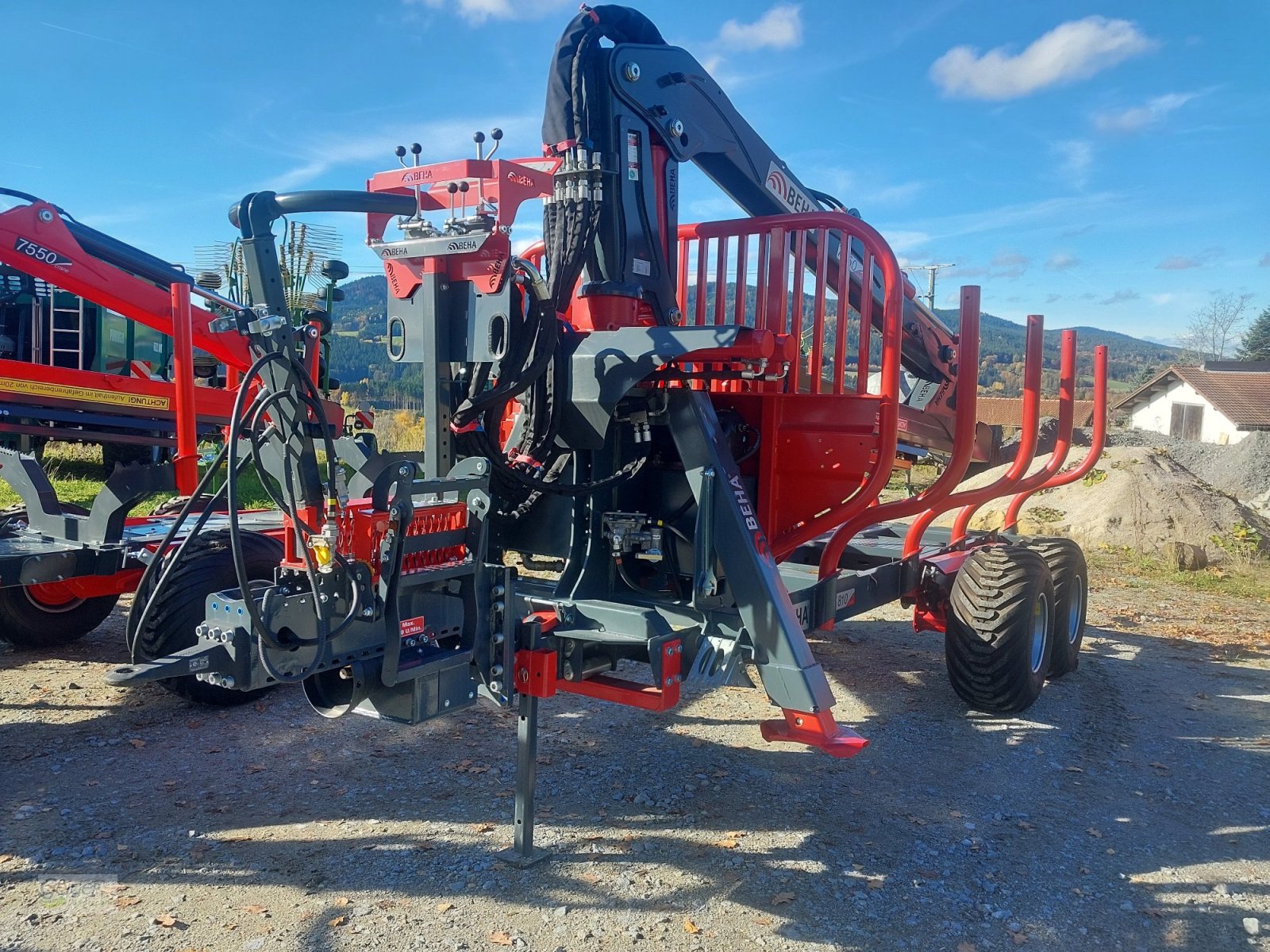 Rückewagen & Rückeanhänger a típus BEHA T810, Neumaschine ekkor: Drachselsried (Kép 3)