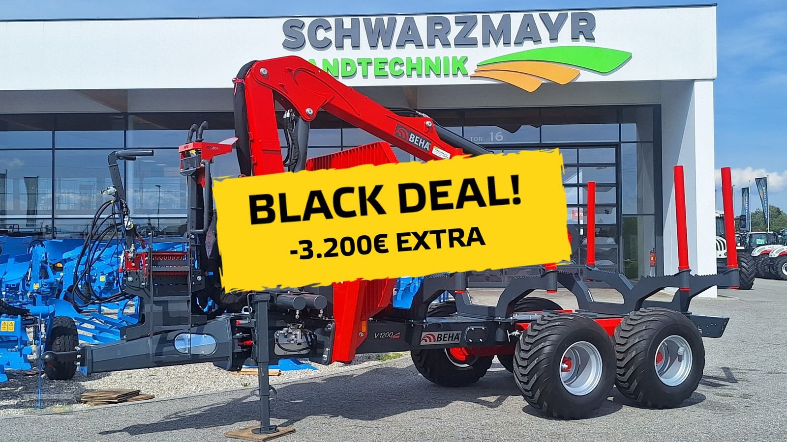 Rückewagen & Rückeanhänger typu BEHA V1200/8870, Neumaschine v Gampern (Obrázek 2)