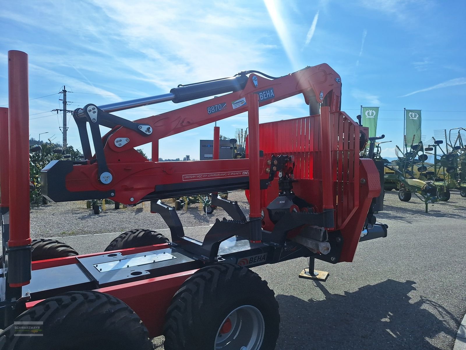 Rückewagen & Rückeanhänger typu BEHA V1200/8870, Neumaschine v Gampern (Obrázek 9)