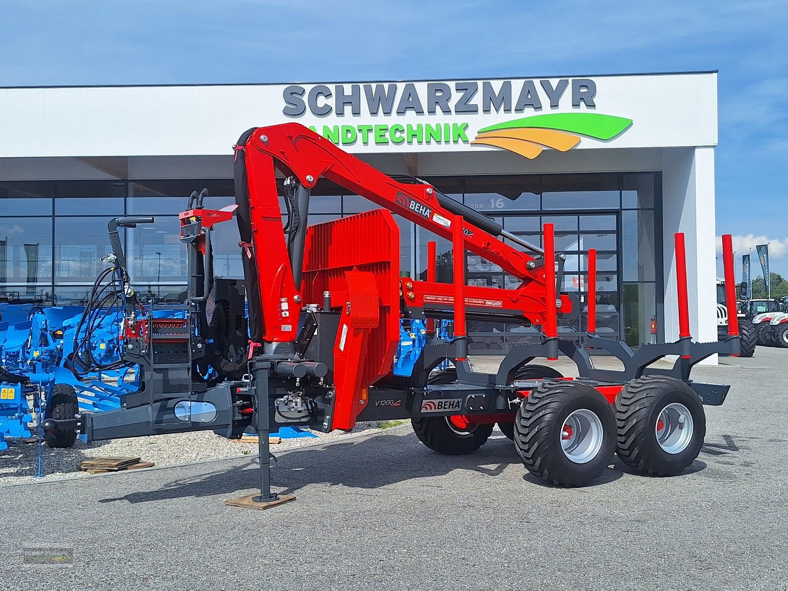 Rückewagen & Rückeanhänger typu BEHA V1200/8870, Neumaschine v Gampern (Obrázek 3)