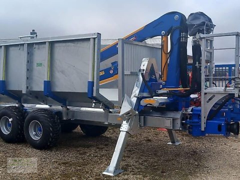 Rückewagen & Rückeanhänger типа Binderberger Rückewagen RW 8 Alpin mit BK 7500 Kran, Neumaschine в Gerstetten