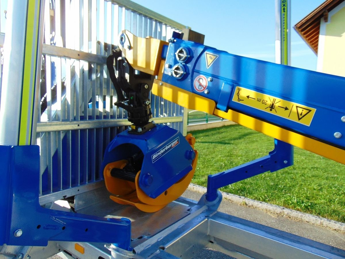 Rückewagen & Rückeanhänger a típus Binderberger Rückewagen RW12 alpin mit BK8000, Neumaschine ekkor: Neukirchen am Walde  (Kép 4)