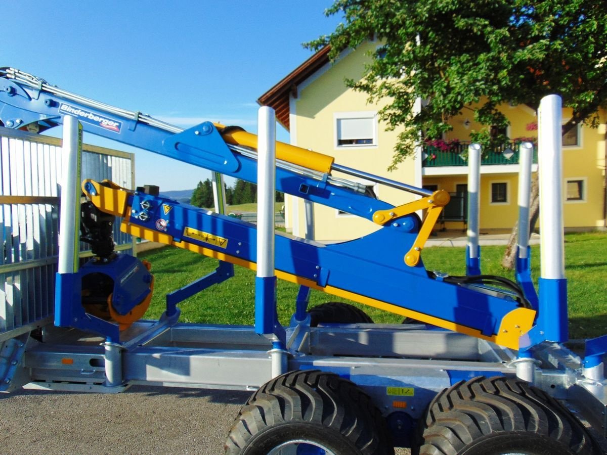 Rückewagen & Rückeanhänger a típus Binderberger Rückewagen RW12 alpin mit BK8000, Neumaschine ekkor: Neukirchen am Walde  (Kép 6)