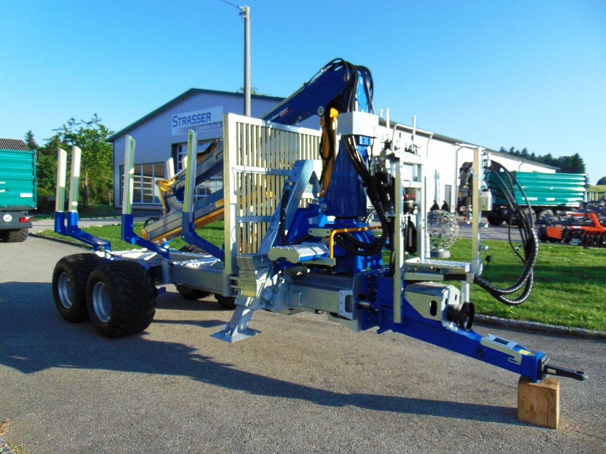 Rückewagen & Rückeanhänger des Typs Binderberger Rückewagen RW12 alpin mit BK8000, Neumaschine in Neukirchen am Walde  (Bild 9)