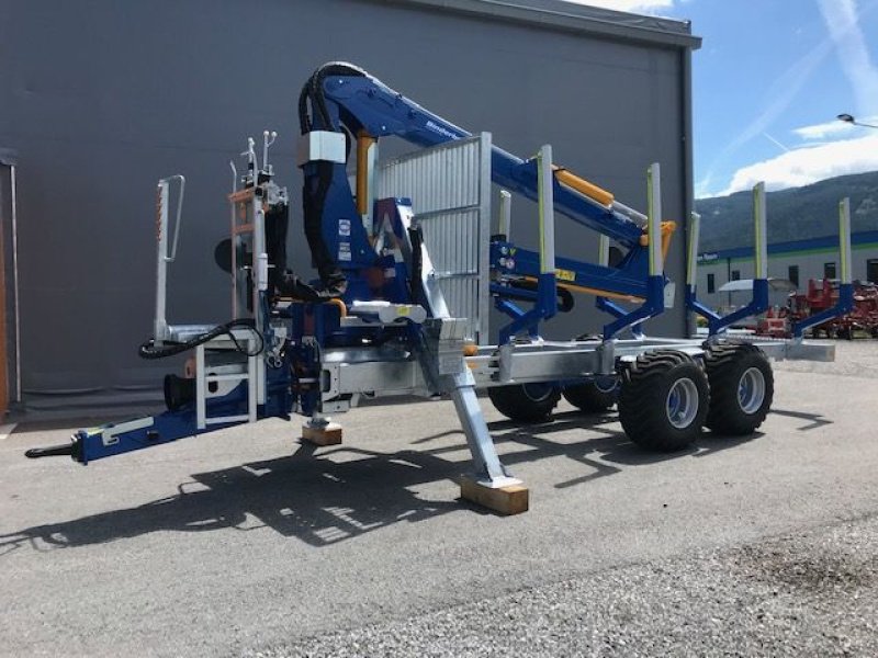 Rückewagen & Rückeanhänger des Typs Binderberger Rückewagen RW12 alpin mit Kran BK7000L, Neumaschine in Tamsweg (Bild 1)