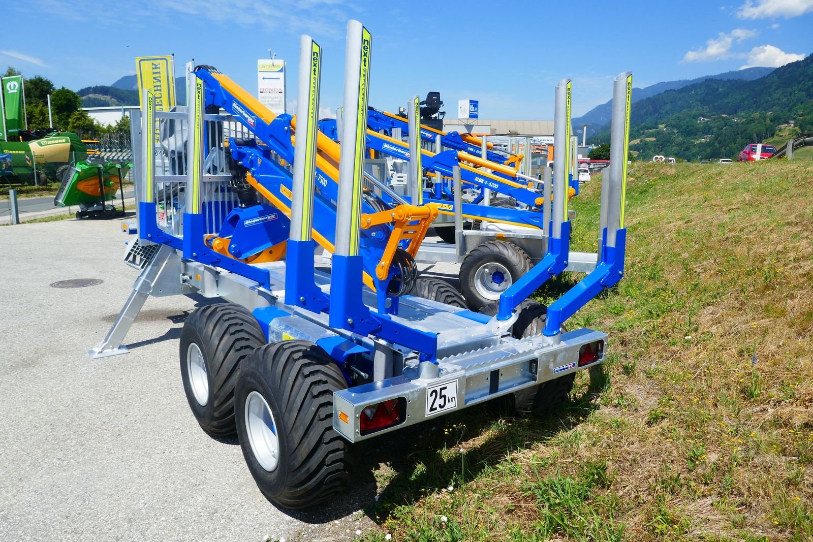 Rückewagen & Rückeanhänger of the type Binderberger RW 10 Alpin + BK 4 - 7500, Gebrauchtmaschine in Villach (Picture 4)