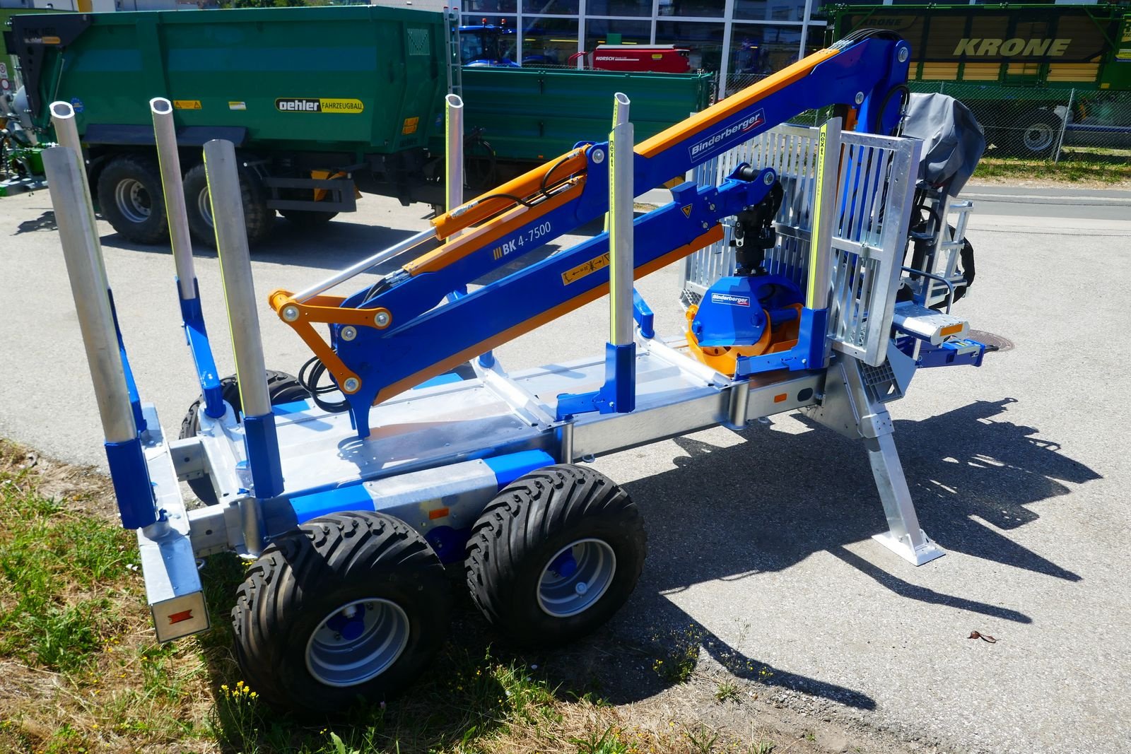 Rückewagen & Rückeanhänger of the type Binderberger RW 10 Alpin + BK 4 - 7500, Gebrauchtmaschine in Villach (Picture 16)