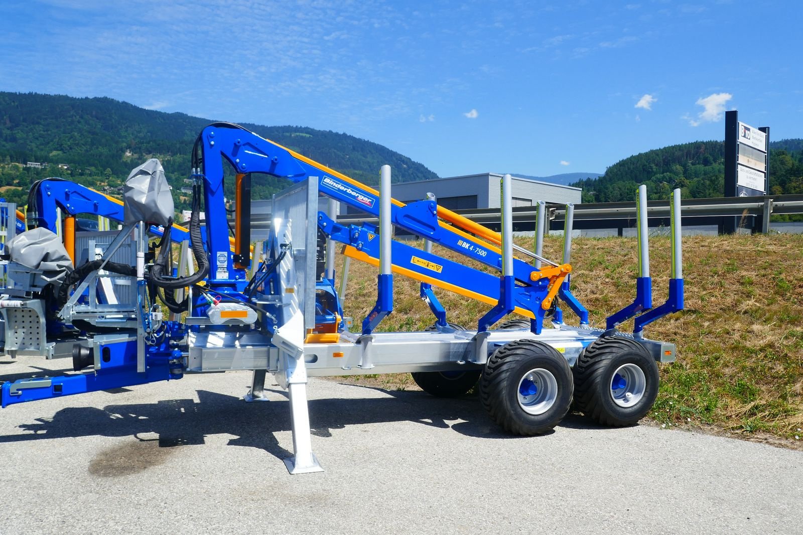 Rückewagen & Rückeanhänger of the type Binderberger RW 10 Alpin + BK 4 - 7500, Gebrauchtmaschine in Villach (Picture 17)