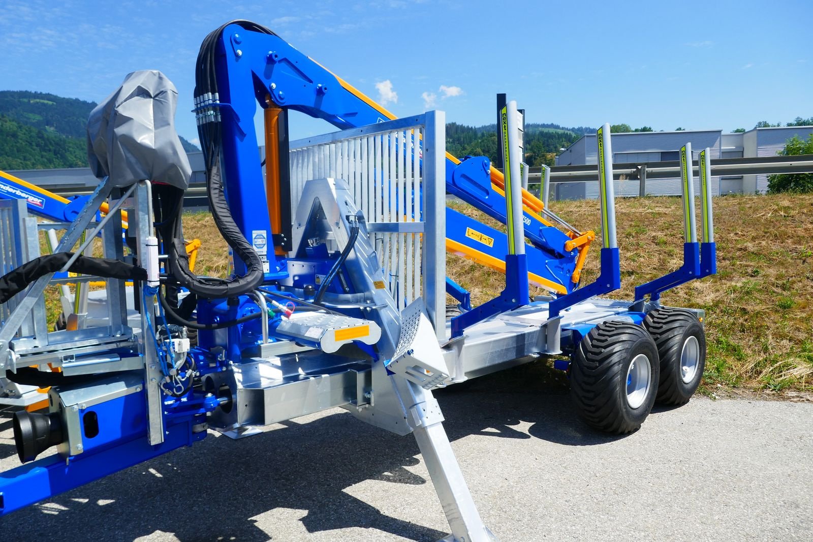 Rückewagen & Rückeanhänger of the type Binderberger RW 10 Alpin + BK 4 - 7500, Gebrauchtmaschine in Villach (Picture 1)
