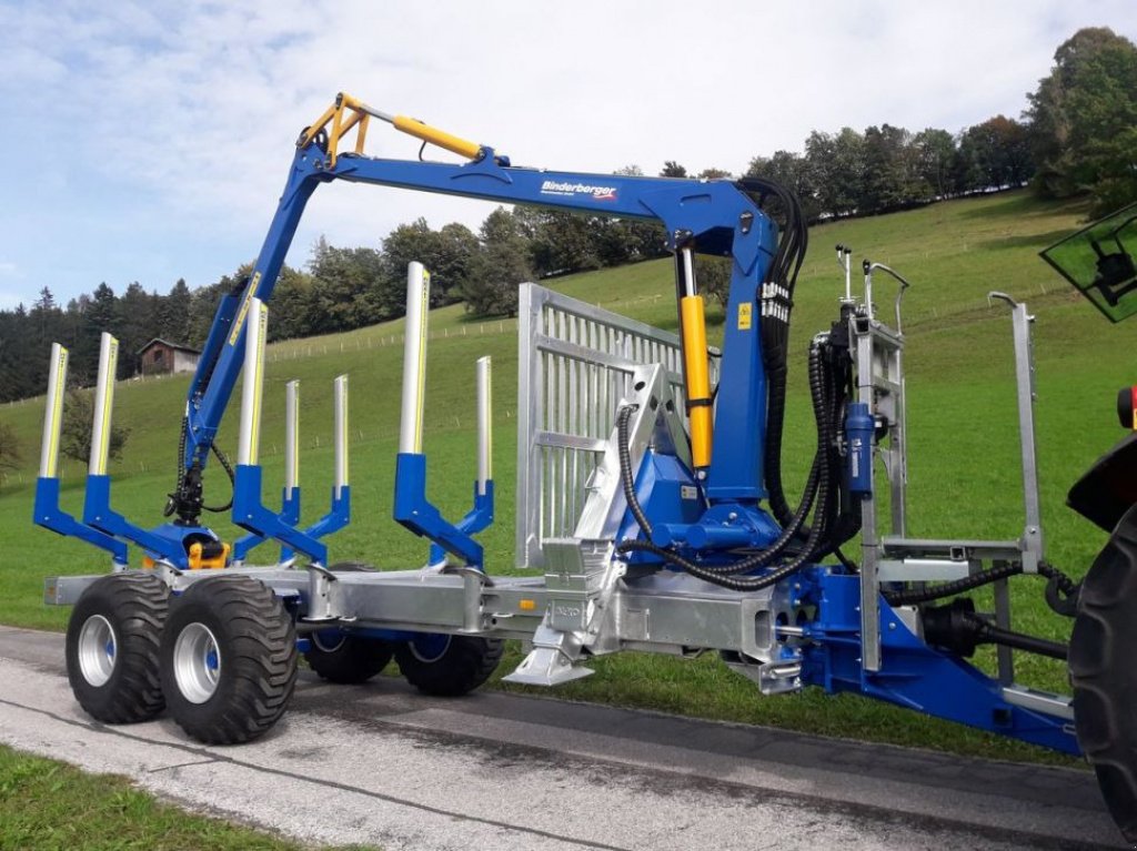 Rückewagen & Rückeanhänger a típus Binderberger RW 10 ECO mit BK 4070 ECO, Neumaschine ekkor: Mittelrüsselbach (Kép 1)