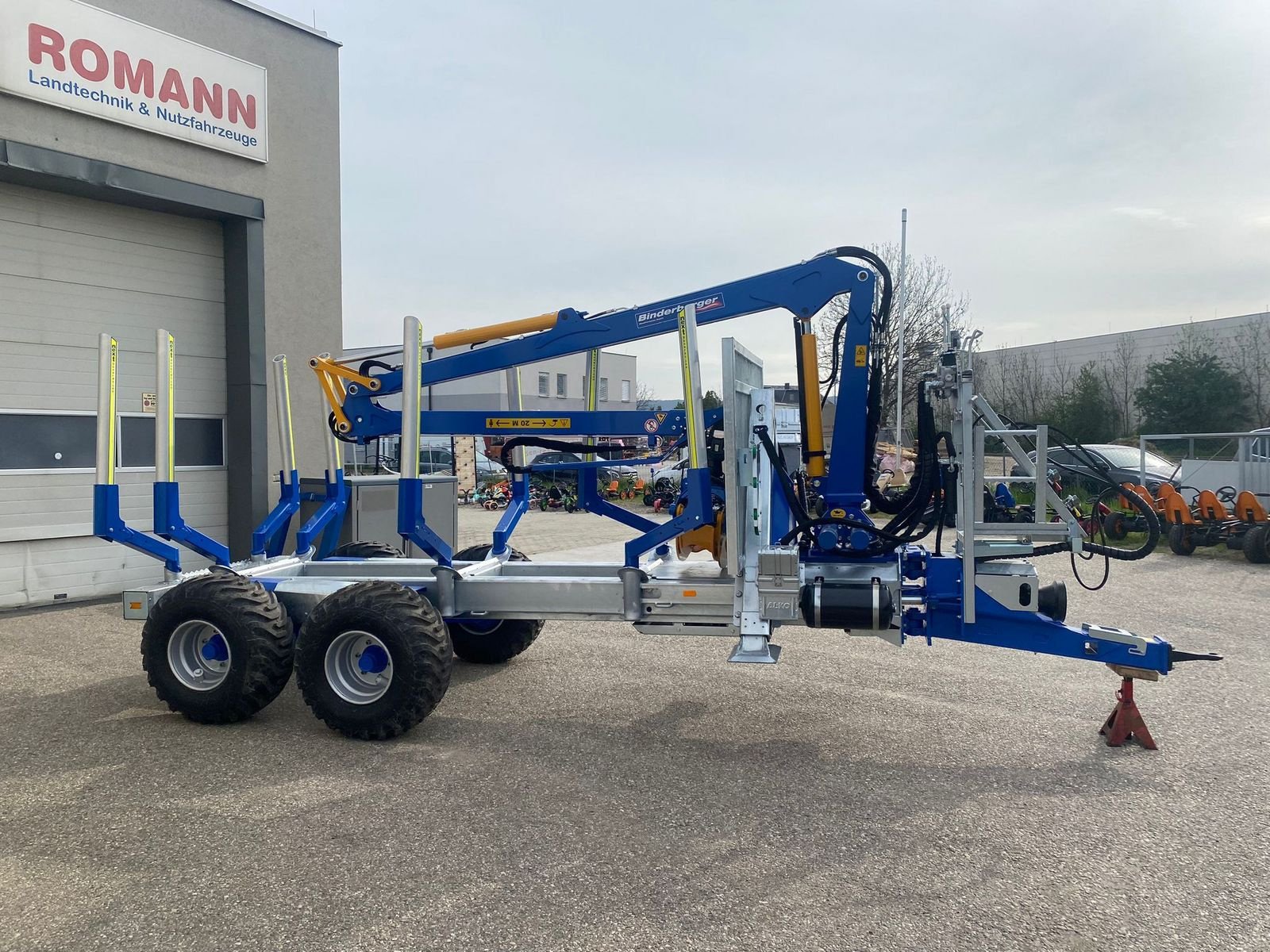 Rückewagen & Rückeanhänger a típus Binderberger RW 10 ECO, Neumaschine ekkor: Harmannsdorf-Rückersdorf (Kép 1)