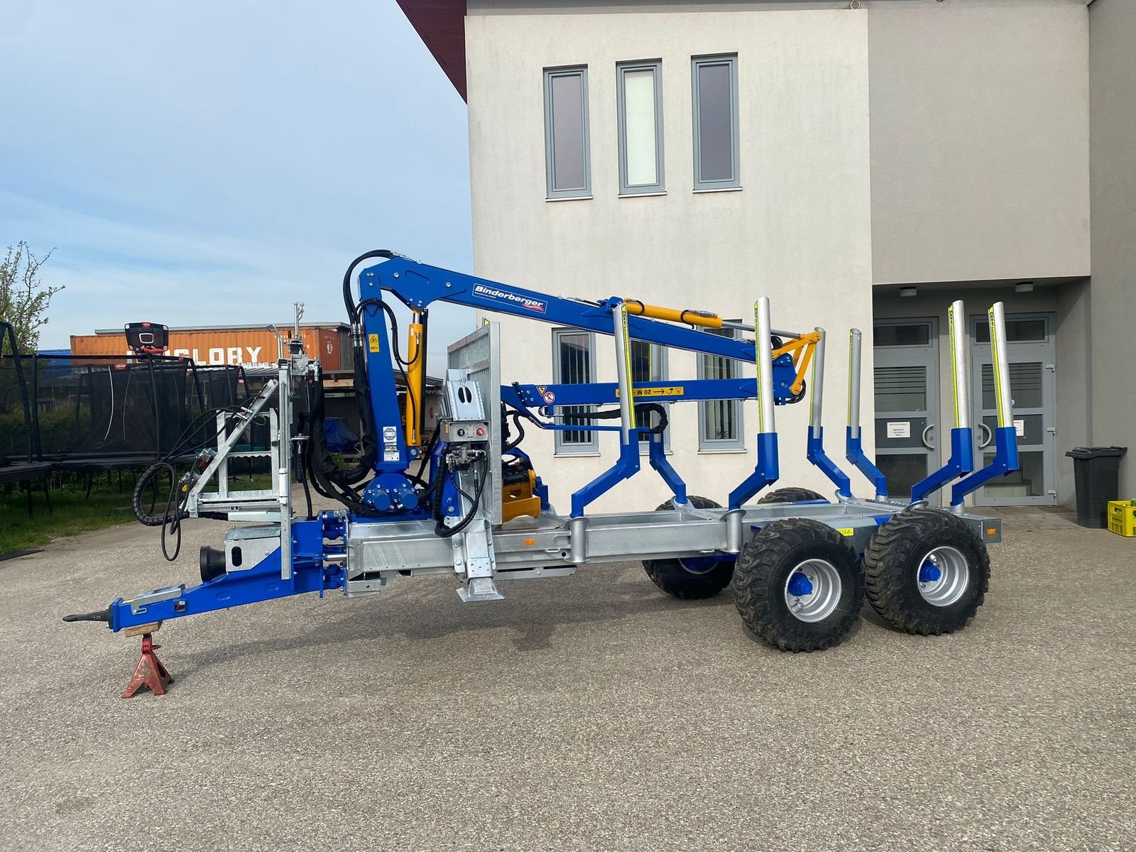 Rückewagen & Rückeanhänger van het type Binderberger RW 10 ECO, Gebrauchtmaschine in Harmannsdorf-Rückersdorf (Foto 5)