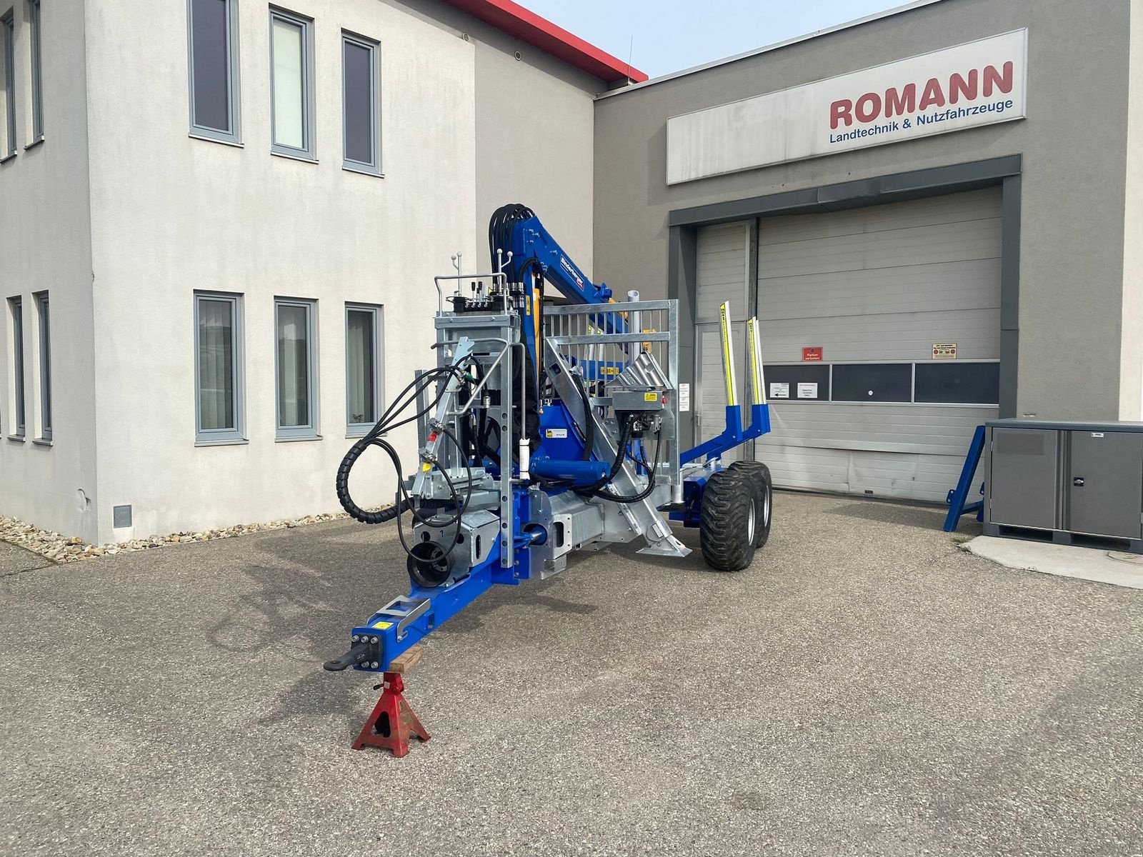 Rückewagen & Rückeanhänger van het type Binderberger RW 10 ECO, Gebrauchtmaschine in Harmannsdorf-Rückersdorf (Foto 13)