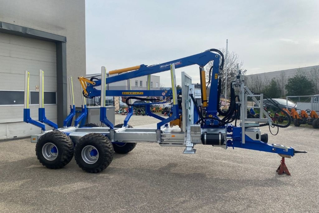 Rückewagen & Rückeanhänger van het type Binderberger RW 10 ECO, Gebrauchtmaschine in Harmannsdorf-Rückersdorf (Foto 9)