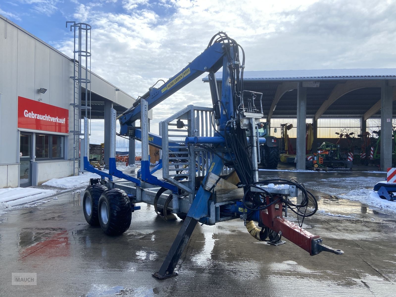 Rückewagen & Rückeanhänger of the type Binderberger RW 11 + FK 6955, Gebrauchtmaschine in Burgkirchen (Picture 3)