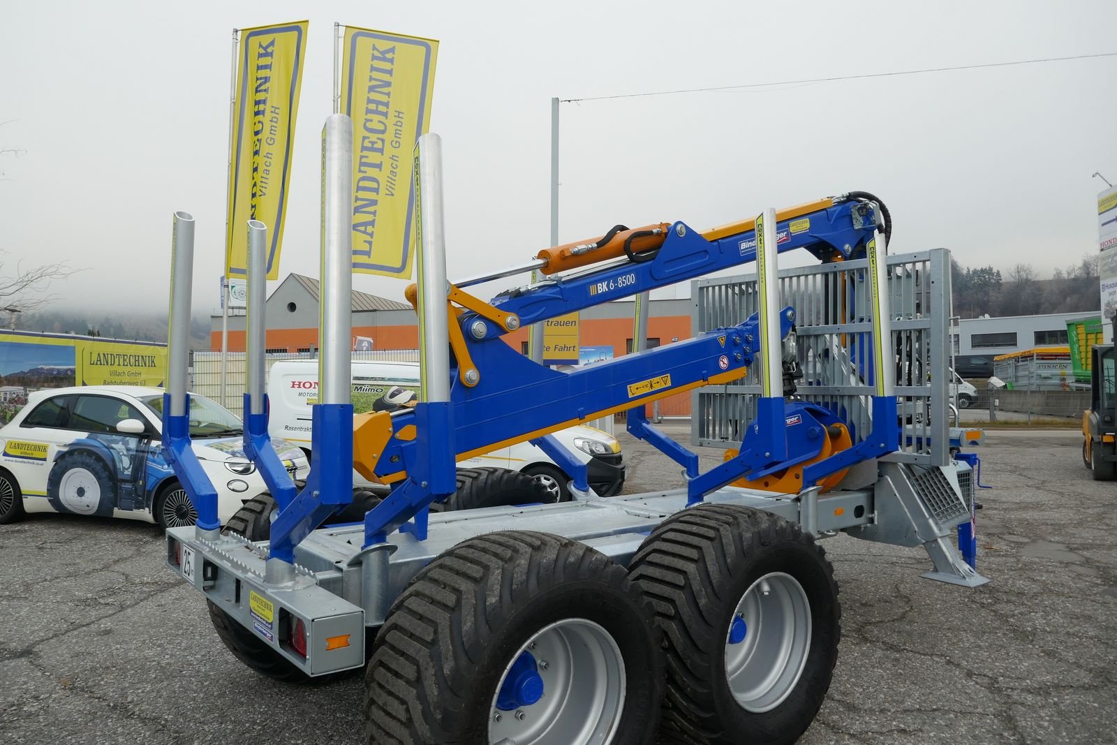 Rückewagen & Rückeanhänger of the type Binderberger RW 12 + BK 6-8500, Gebrauchtmaschine in Villach (Picture 19)