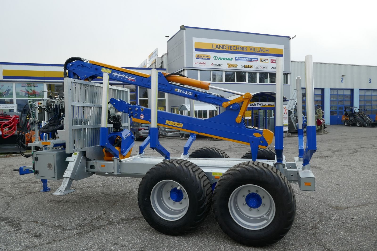 Rückewagen & Rückeanhänger of the type Binderberger RW 12 + BK 6-8500, Gebrauchtmaschine in Villach (Picture 8)