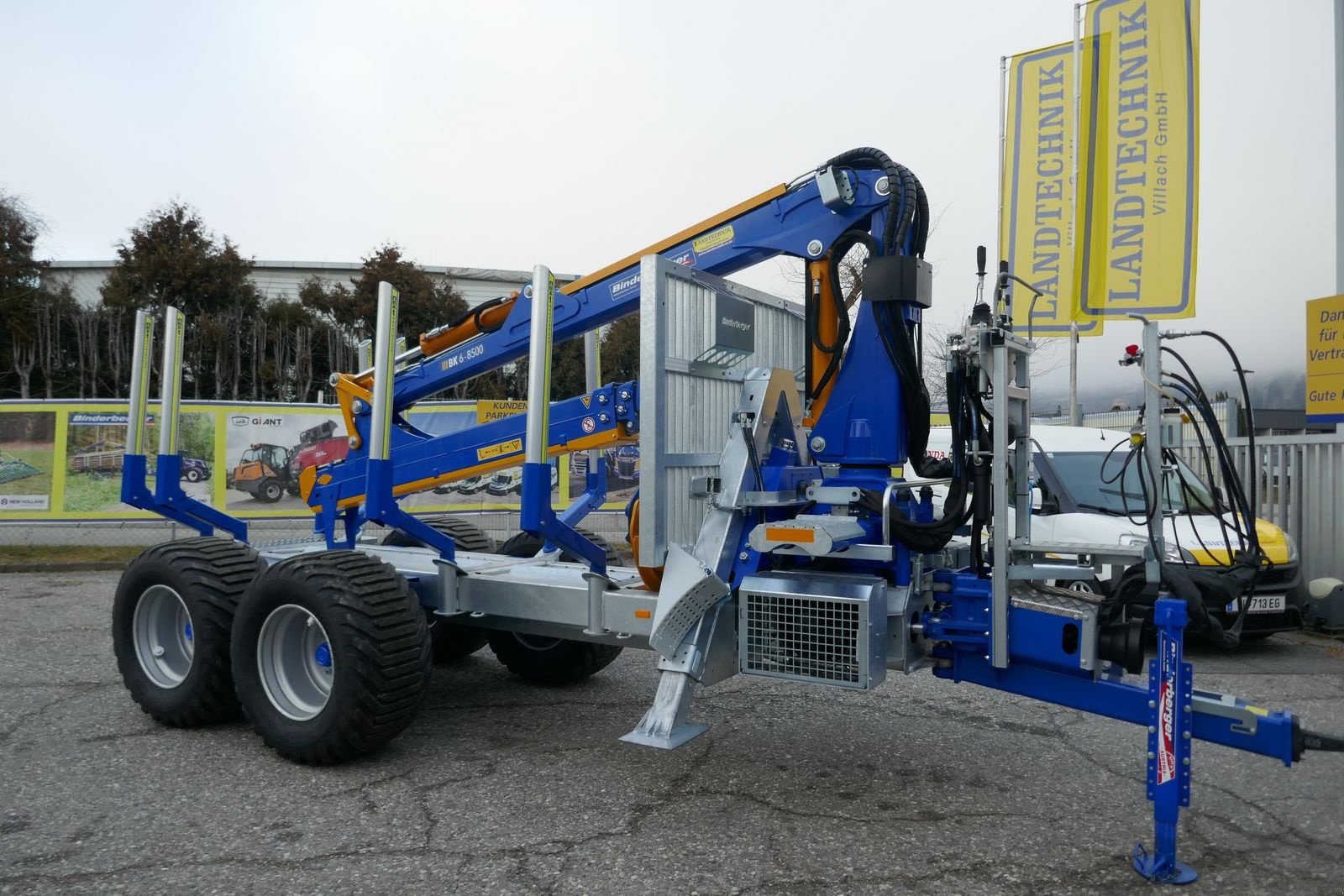Rückewagen & Rückeanhänger of the type Binderberger RW 12 + BK 6-8500, Gebrauchtmaschine in Villach (Picture 1)