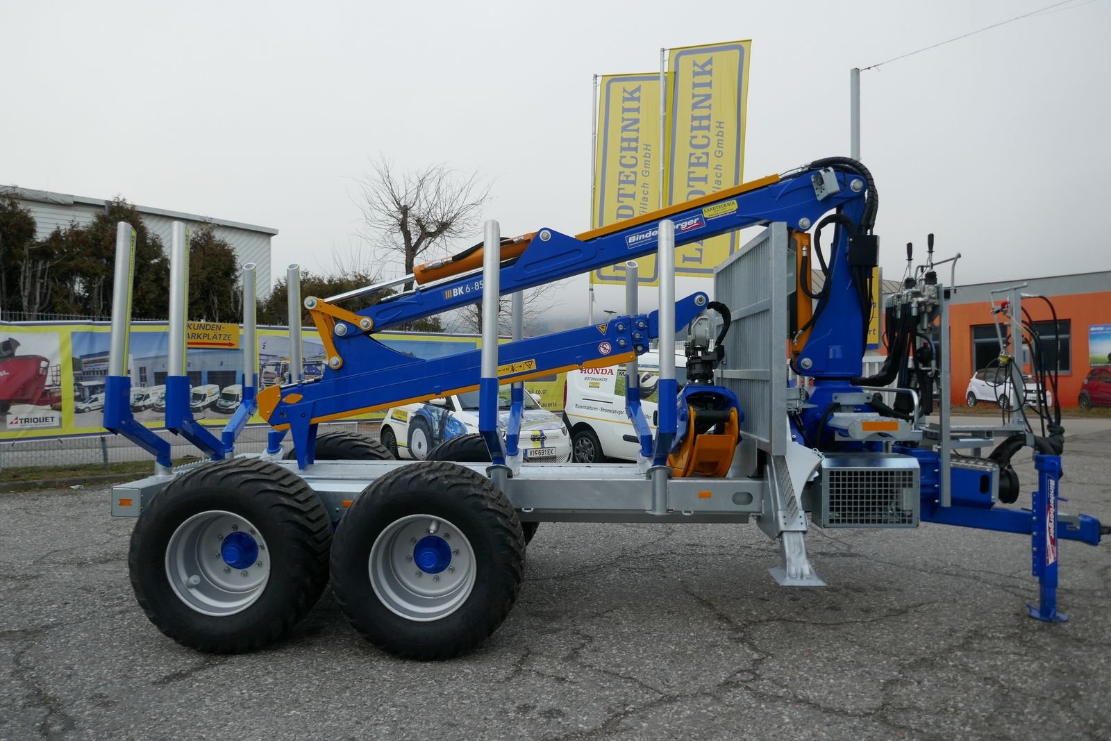 Rückewagen & Rückeanhänger of the type Binderberger RW 12 + BK 6-8500, Gebrauchtmaschine in Villach (Picture 2)