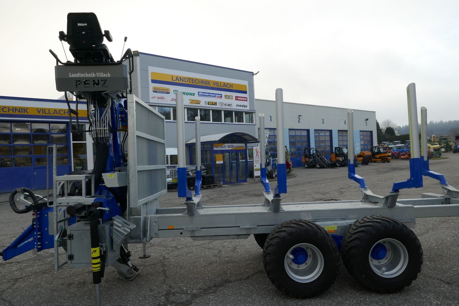 Rückewagen & Rückeanhänger del tipo Binderberger RW 14 + Penz 6Z, Gebrauchtmaschine en Villach (Imagen 12)