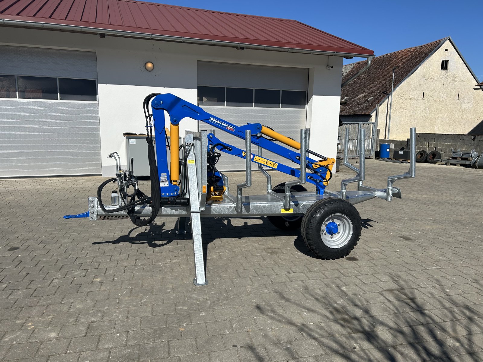 Rückewagen & Rückeanhänger typu Binderberger RW 3 + BK 1,6-4000, Neumaschine v Rennertshofen (Obrázek 8)