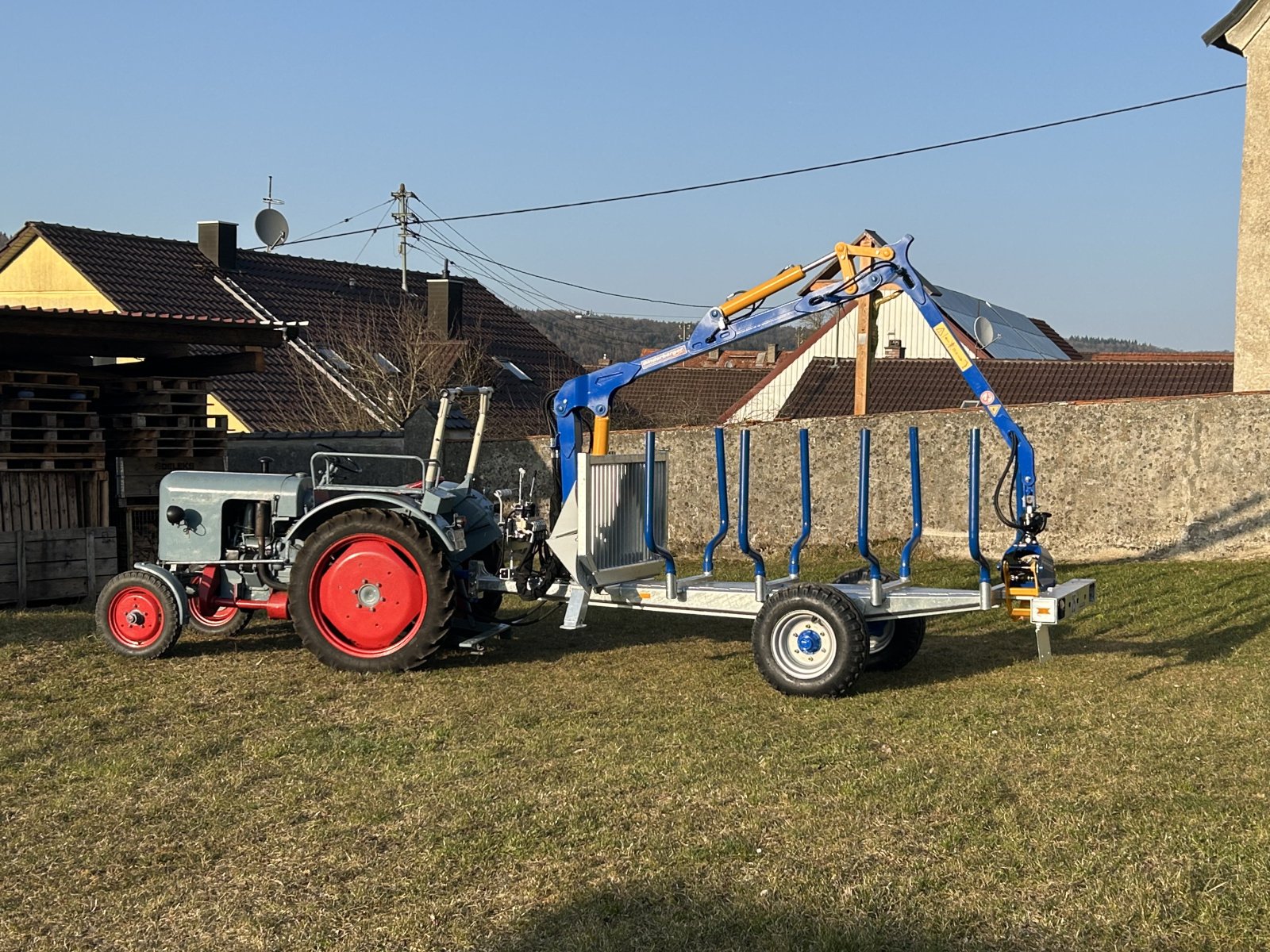 Rückewagen & Rückeanhänger typu Binderberger RW 3 + BK 1,6-4000, Neumaschine v Rennertshofen (Obrázek 20)