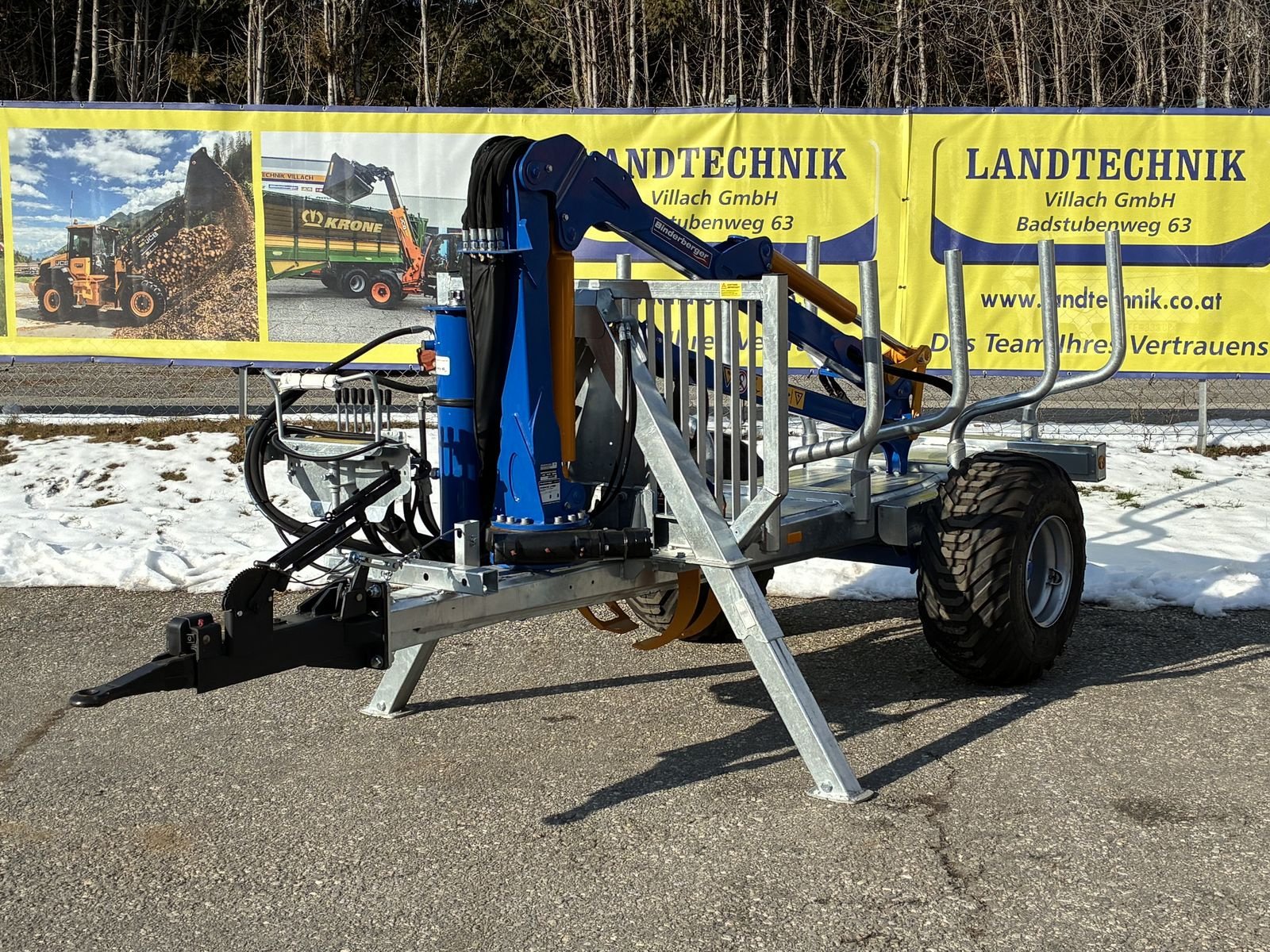 Rückewagen & Rückeanhänger tipa Binderberger RW 3+FK 4000, Gebrauchtmaschine u Villach (Slika 2)
