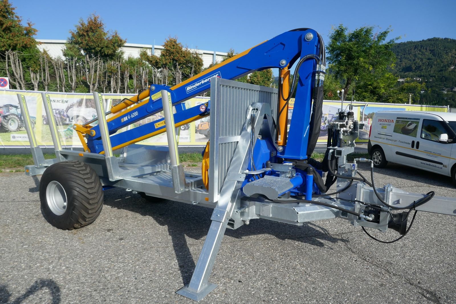 Rückewagen & Rückeanhänger tipa Binderberger RW 7 + BK 6200, Gebrauchtmaschine u Villach (Slika 1)