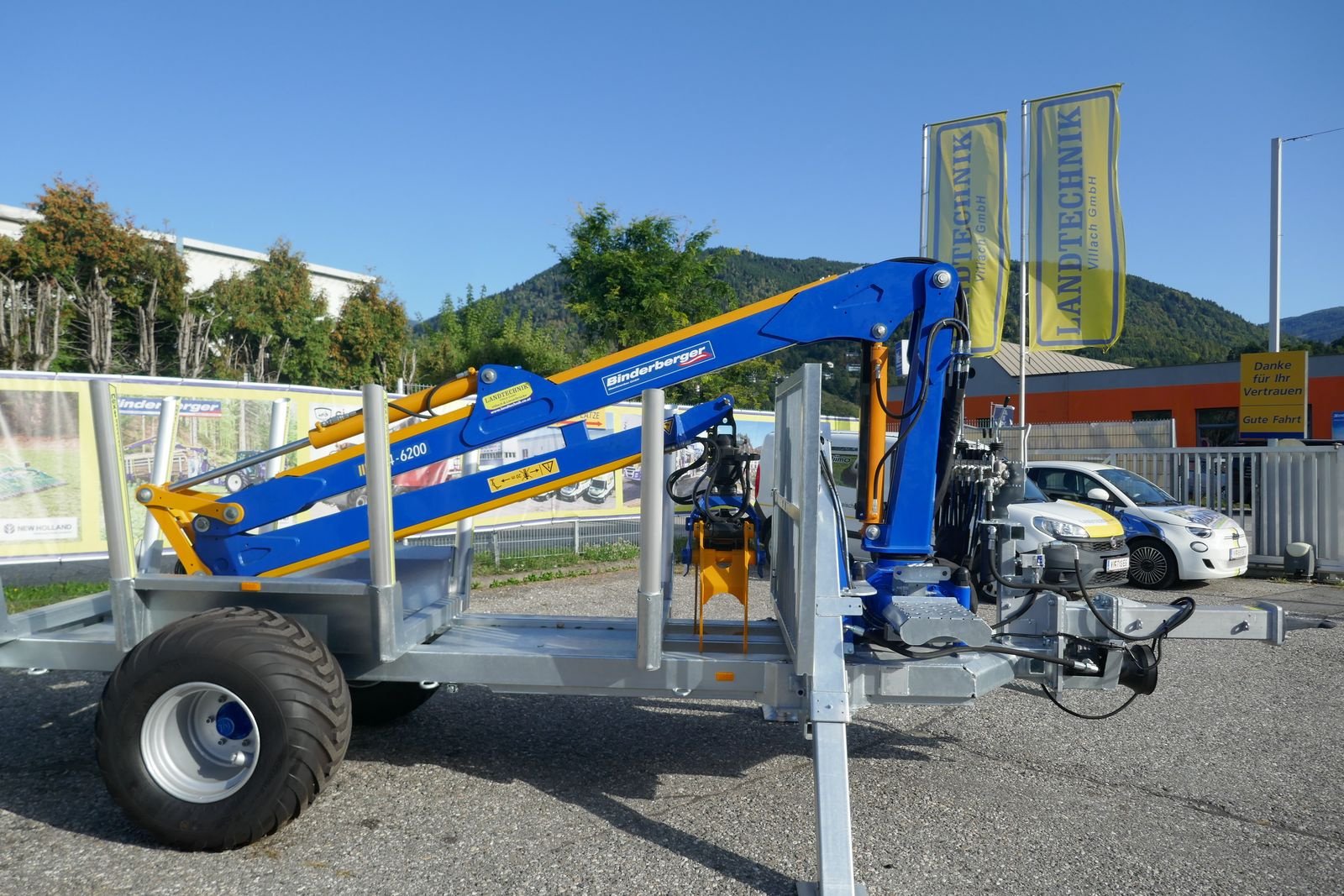 Rückewagen & Rückeanhänger tipa Binderberger RW 7 + BK 6200, Gebrauchtmaschine u Villach (Slika 2)