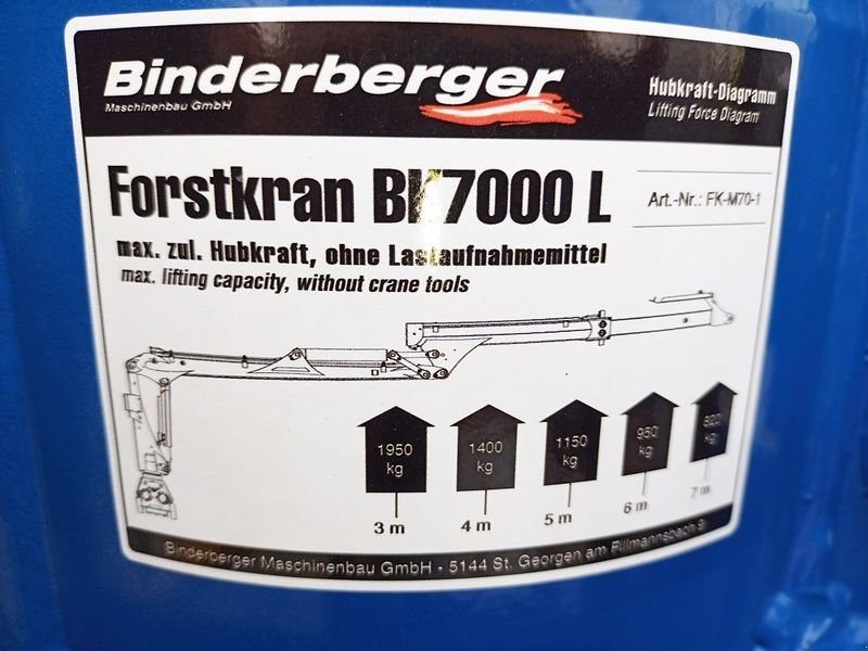 Rückewagen & Rückeanhänger a típus Binderberger RW 8 alpin Rückewagen, Neumaschine ekkor: St. Marienkirchen (Kép 12)