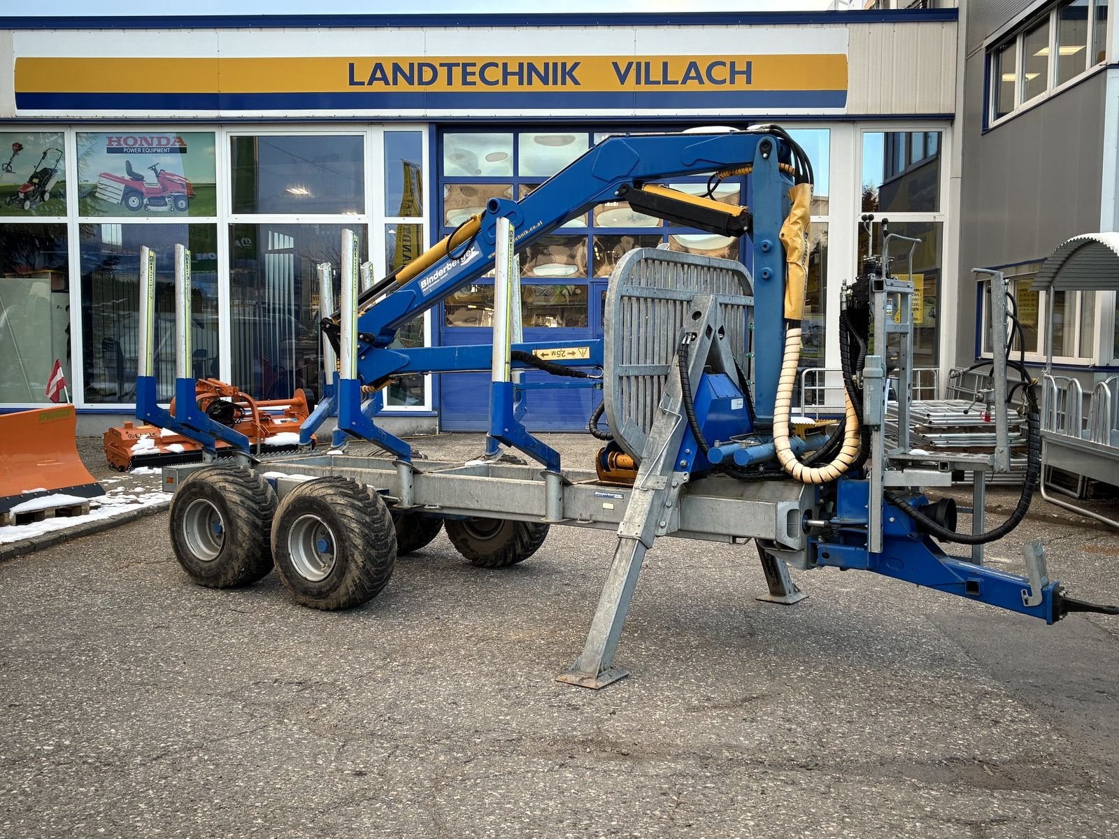 Rückewagen & Rückeanhänger van het type Binderberger RW 8 Alpin, Gebrauchtmaschine in Villach (Foto 2)