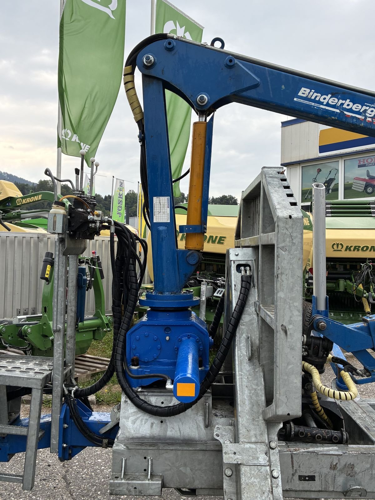 Rückewagen & Rückeanhänger типа Binderberger RW 8 + FK 6300, Gebrauchtmaschine в Villach (Фотография 5)