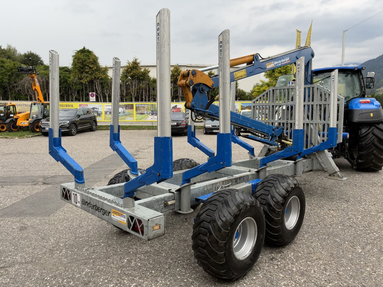 Rückewagen & Rückeanhänger типа Binderberger RW 8 + FK 6300, Gebrauchtmaschine в Villach (Фотография 3)