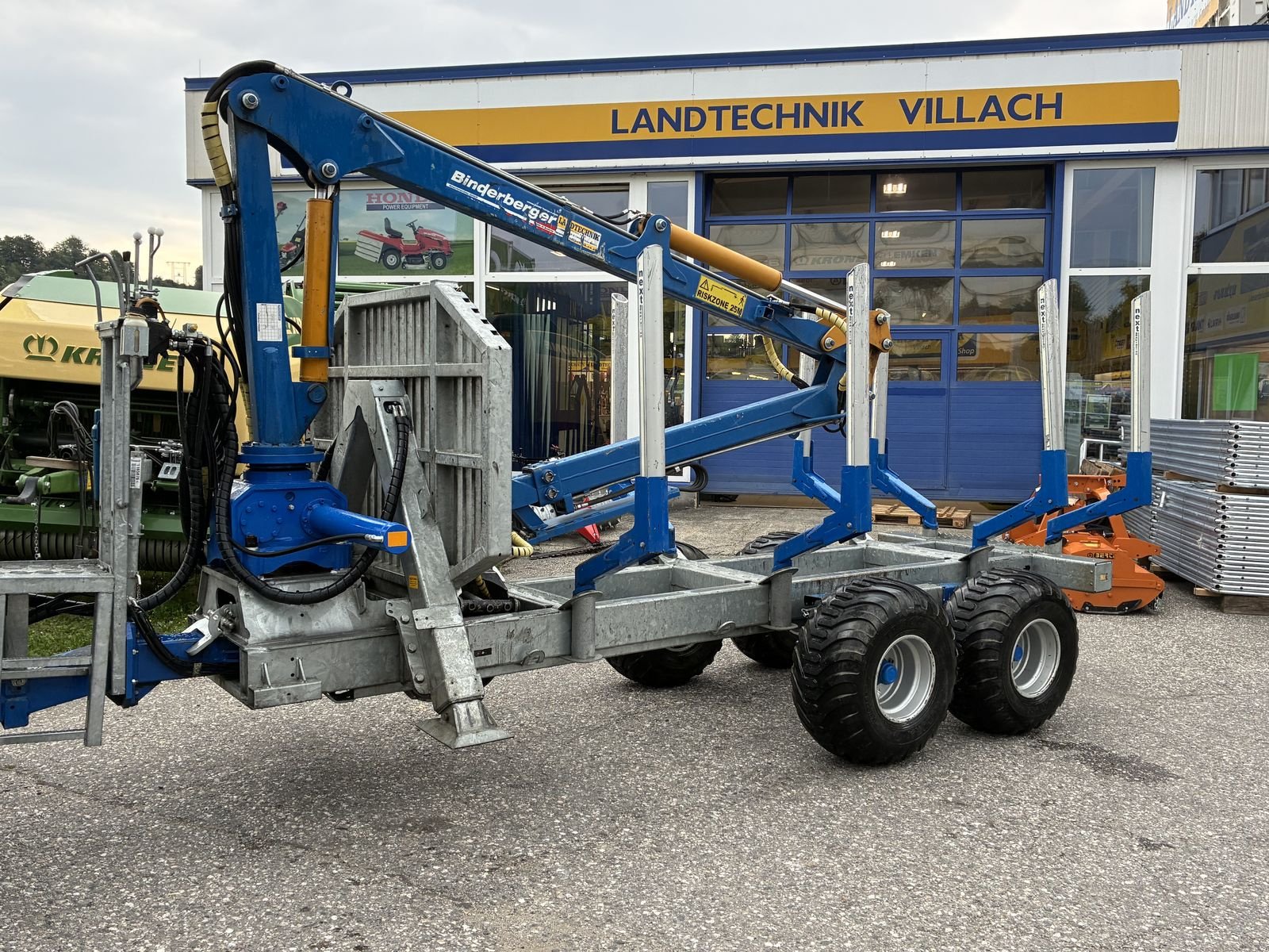 Rückewagen & Rückeanhänger типа Binderberger RW 8 + FK 6300, Gebrauchtmaschine в Villach (Фотография 1)