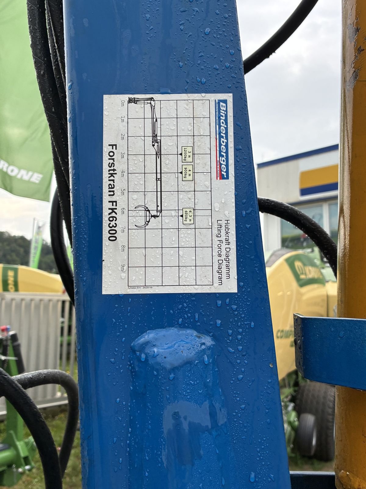 Rückewagen & Rückeanhänger типа Binderberger RW 8 + FK 6300, Gebrauchtmaschine в Villach (Фотография 4)