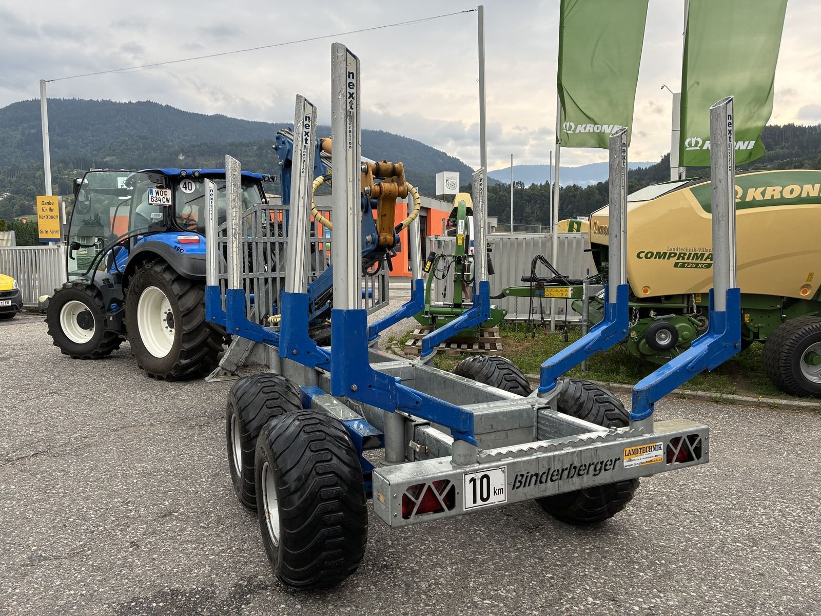 Rückewagen & Rückeanhänger типа Binderberger RW 8 + FK 6300, Gebrauchtmaschine в Villach (Фотография 9)