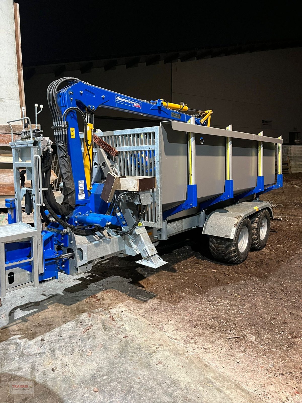 Rückewagen & Rückeanhänger des Typs Binderberger RW12 + BK4070, Gebrauchtmaschine in Mainburg/Wambach (Bild 1)