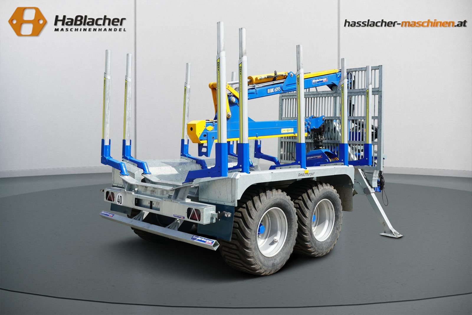 Rückewagen & Rückeanhänger del tipo Binderberger RW16 mit Funk, Vorführmaschine In Steinfeld (Immagine 5)