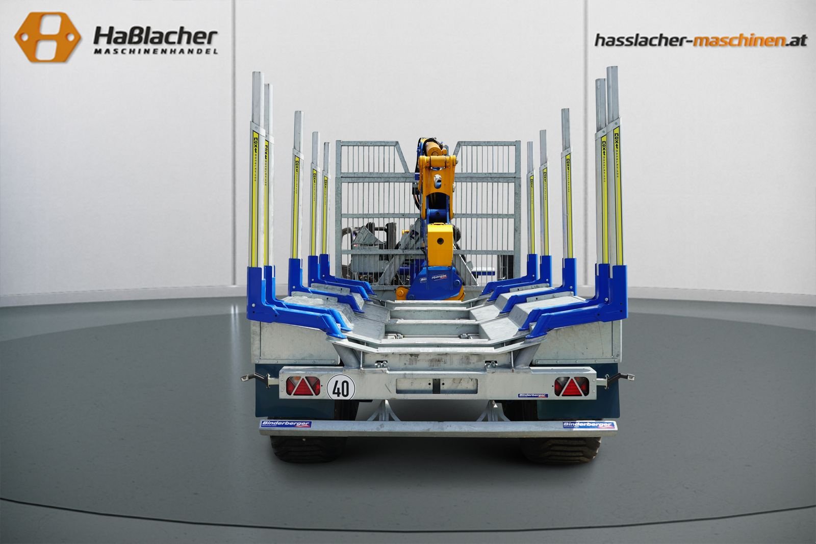 Rückewagen & Rückeanhänger del tipo Binderberger RW16 mit Funk, Vorführmaschine In Steinfeld (Immagine 4)