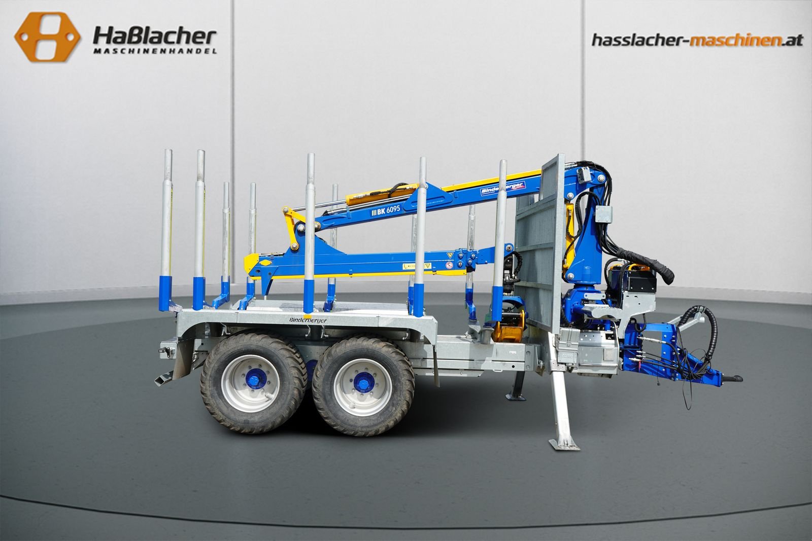 Rückewagen & Rückeanhänger del tipo Binderberger RW16 mit Funk, Vorführmaschine In Steinfeld (Immagine 7)