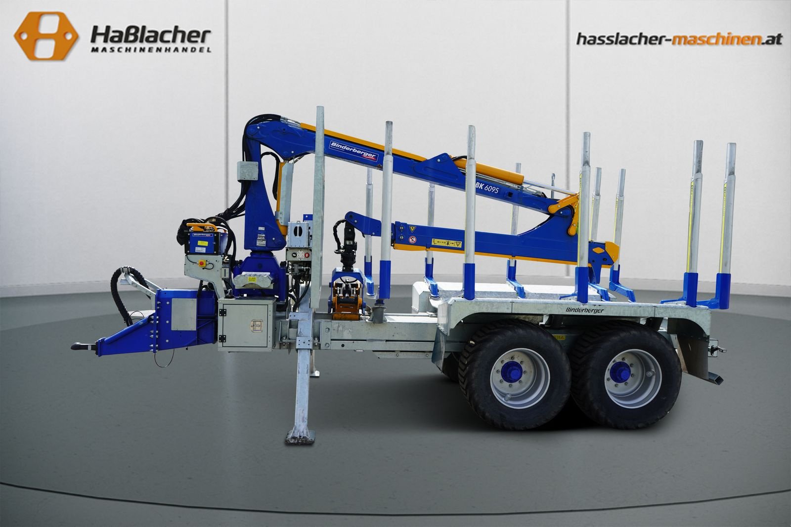 Rückewagen & Rückeanhänger del tipo Binderberger RW16 mit Funk, Vorführmaschine In Steinfeld (Immagine 2)