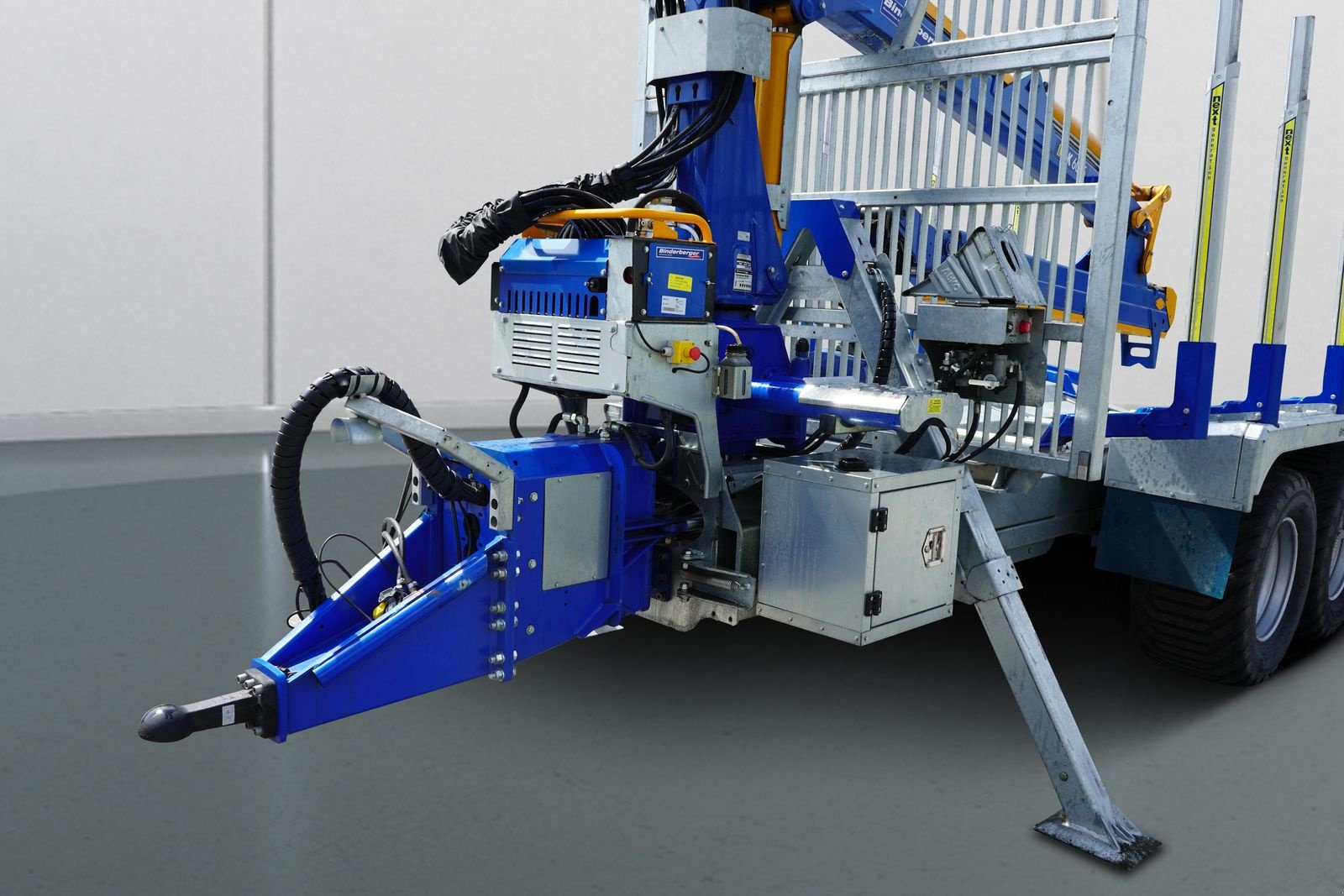 Rückewagen & Rückeanhänger del tipo Binderberger RW16 mit Funk, Vorführmaschine In Steinfeld (Immagine 11)