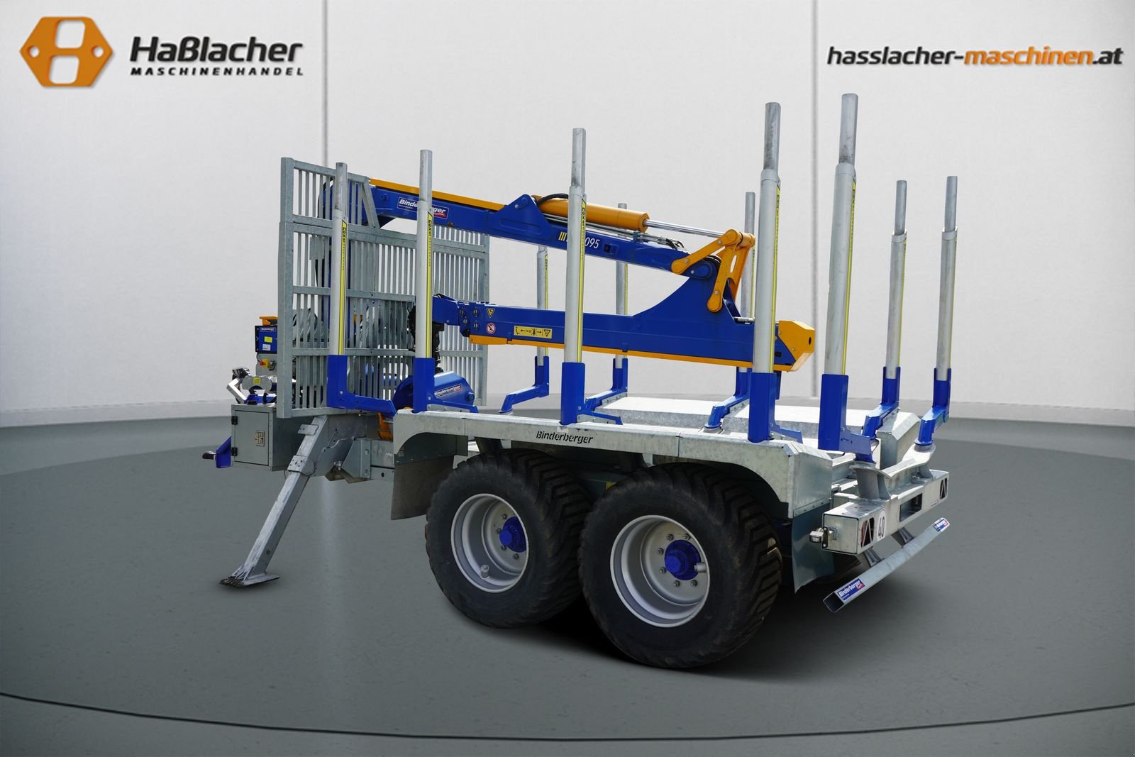 Rückewagen & Rückeanhänger del tipo Binderberger RW16 mit Funk, Vorführmaschine In Steinfeld (Immagine 3)