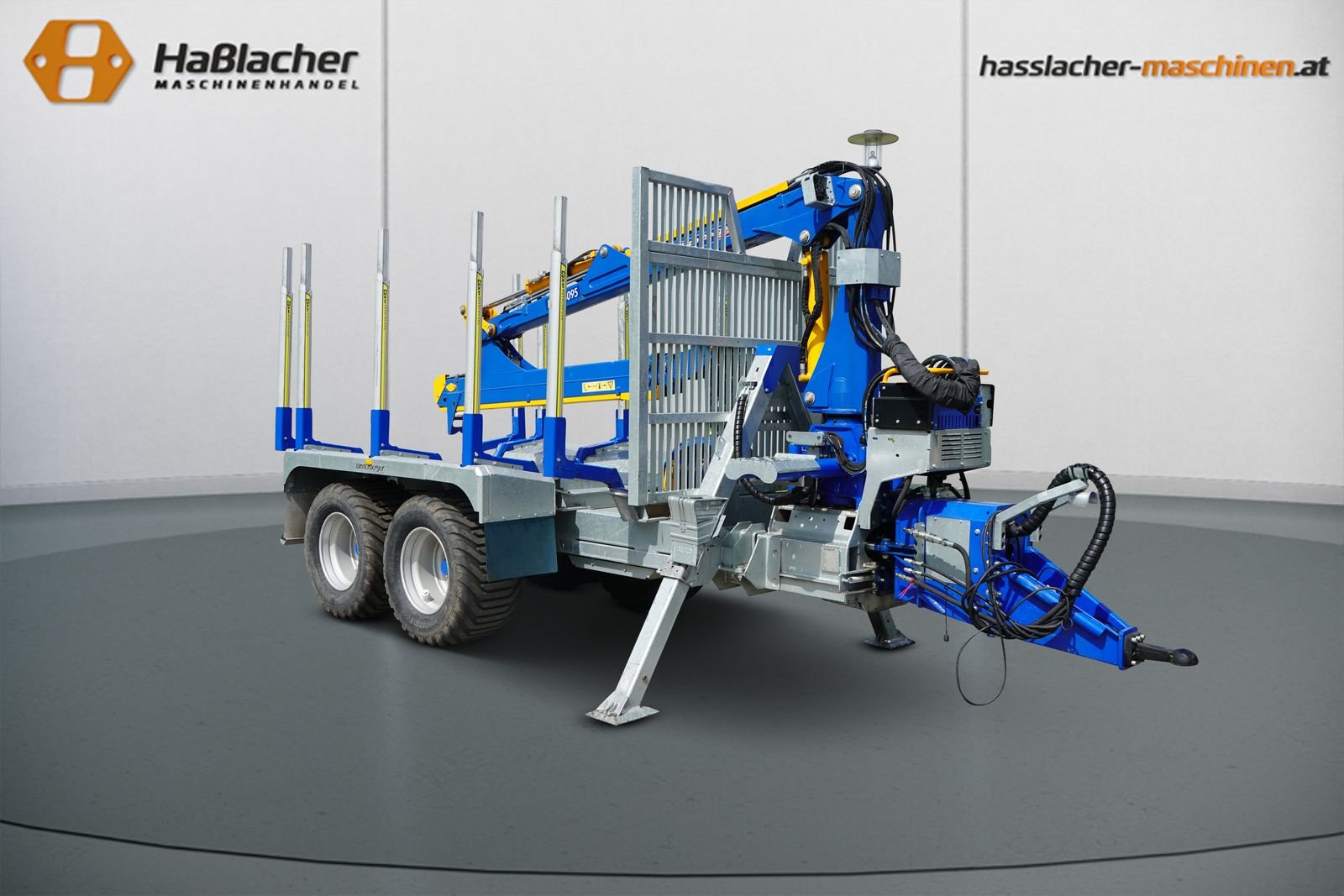 Rückewagen & Rückeanhänger del tipo Binderberger RW16 mit Funk, Vorführmaschine In Steinfeld (Immagine 8)