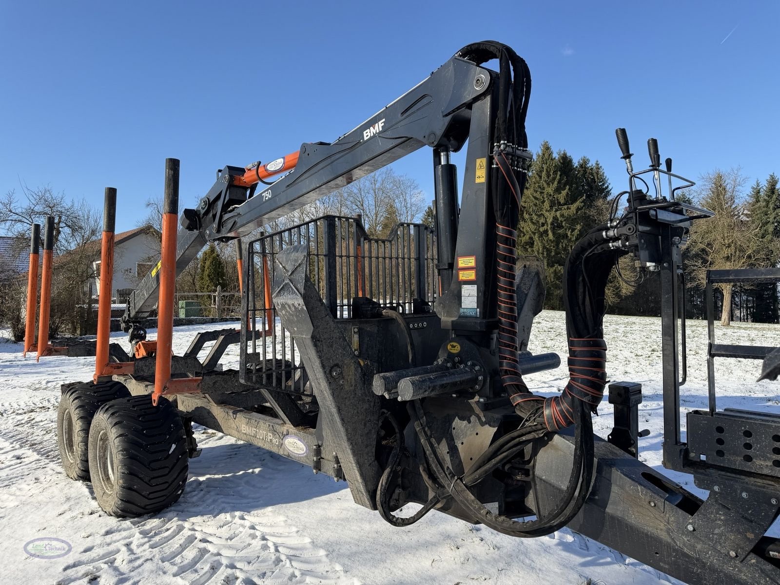 Rückewagen & Rückeanhänger типа BMF 10T 750, Gebrauchtmaschine в Münzkirchen (Фотография 2)