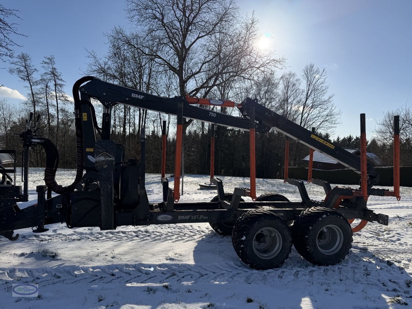 Rückewagen & Rückeanhänger типа BMF 10T 750, Gebrauchtmaschine в Münzkirchen (Фотография 3)