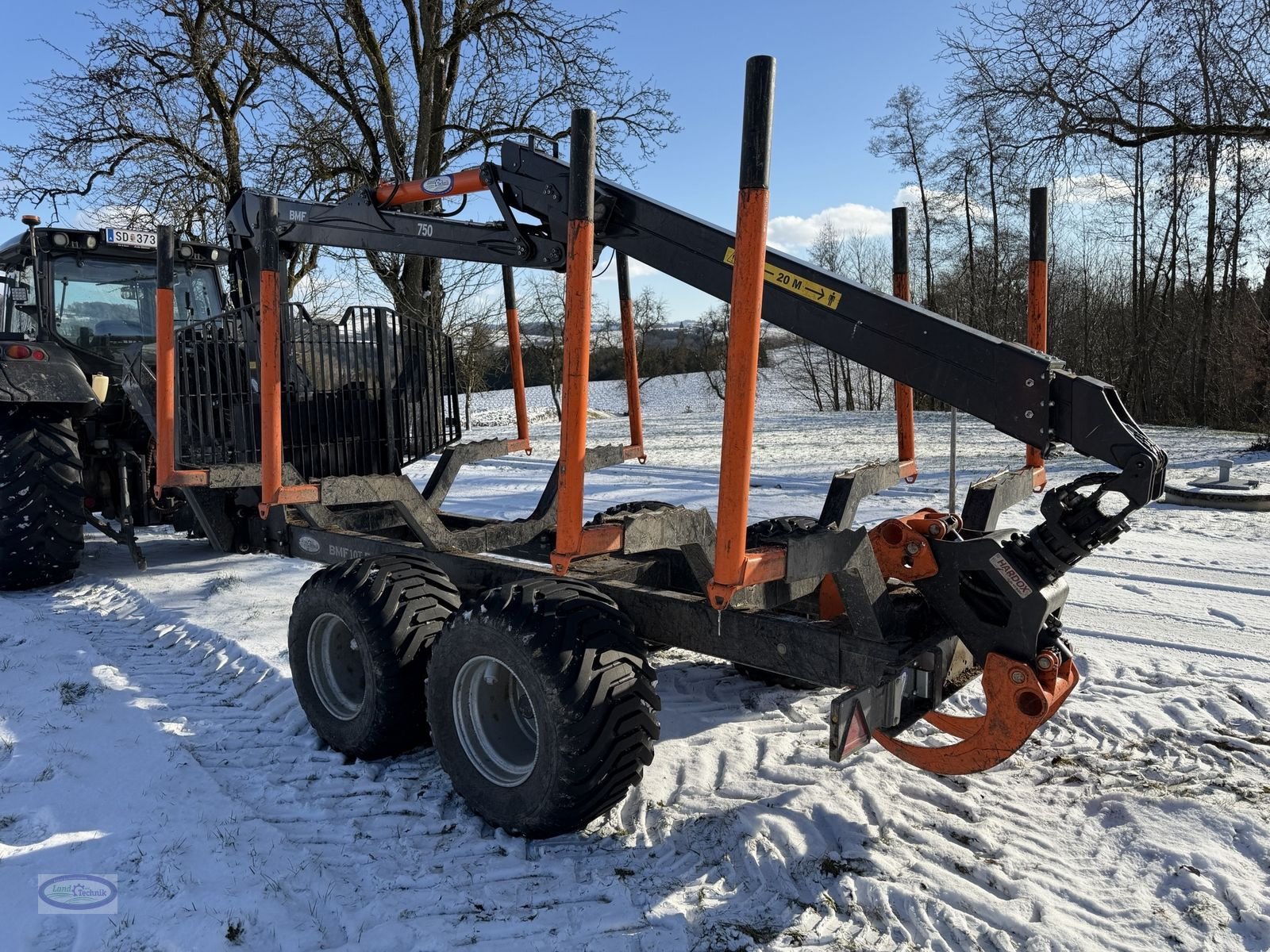 Rückewagen & Rückeanhänger типа BMF 10T 750, Gebrauchtmaschine в Münzkirchen (Фотография 5)