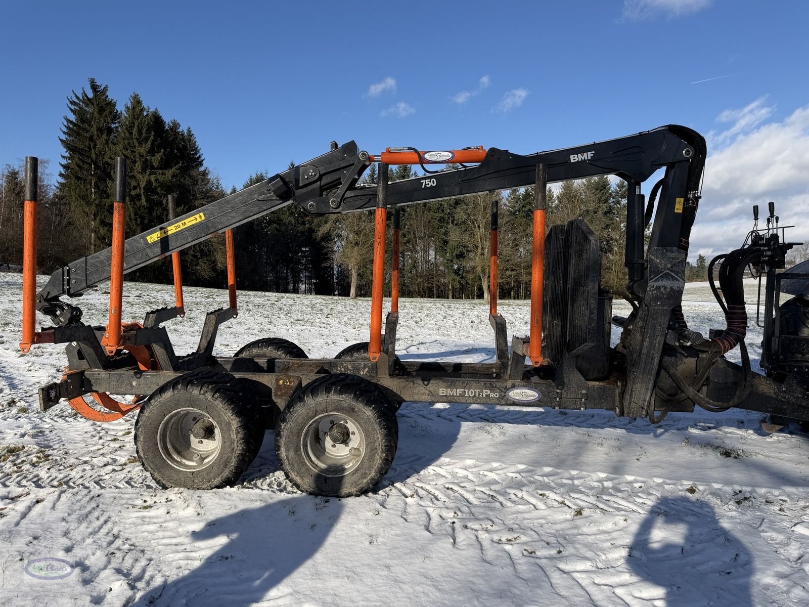 Rückewagen & Rückeanhänger типа BMF 10T 750, Gebrauchtmaschine в Münzkirchen (Фотография 9)