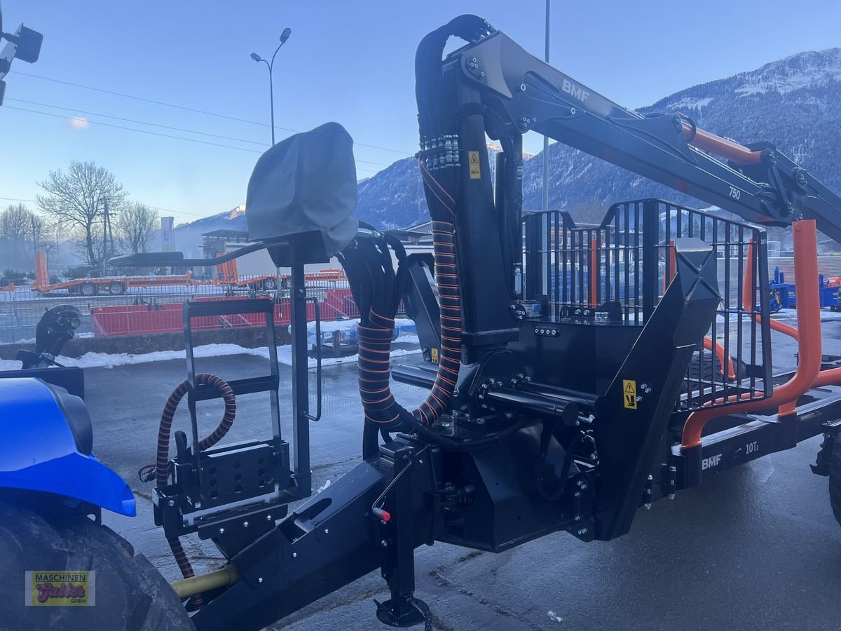 Rückewagen & Rückeanhänger типа BMF 10T2 Doppelrahmen mit Kran BMF 750, Neumaschine в Kötschach (Фотография 16)