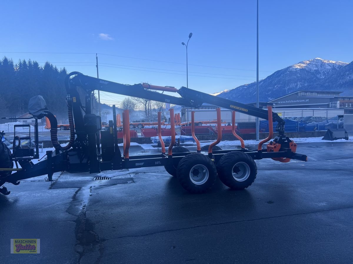 Rückewagen & Rückeanhänger типа BMF 10T2 Doppelrahmen mit Kran BMF 750, Neumaschine в Kötschach (Фотография 5)
